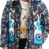 Patchwork gewattede jas