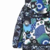 Patchwork gewattede jas
