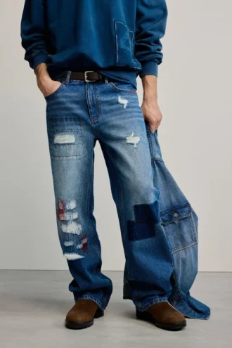 Patchwork-Jeans