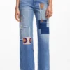 Patchwork-Jeans