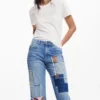Patchwork-Jeans