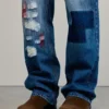 Patchwork-Jeans