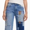 Patchwork-Jeans