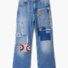 Patchwork-Jeans