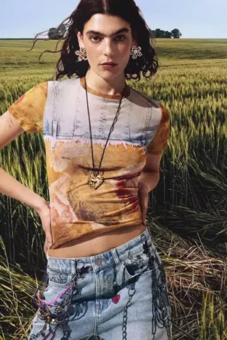 Patchwork T-shirt