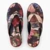 Platformen-Sandalen met print