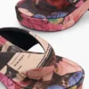 Platformen-Sandalen met print