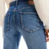 Push-up skinny jeans met bloemenprint