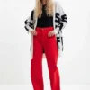 Rechte cropped Jeans