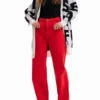Rechte cropped Jeans