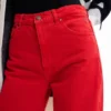 Rechte cropped Jeans