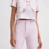 Rechte cropped Jeans