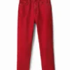 Rechte cropped Jeans