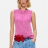 Rechte Jeans met omgekeerd effect