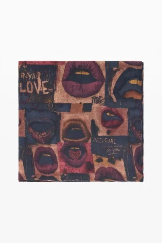 Rechthoekige sjaals Lips