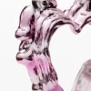Roze hartvormige Zalio-oorbellen