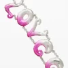 Roze Love Explosion-ketting