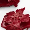 Sandalen met bloemenapplicatie