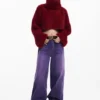 Set met cropped trui en muts