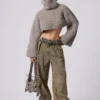 Set met cropped trui en muts