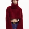 Set met cropped trui en muts
