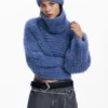 Set met cropped trui en muts
