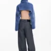 Set met cropped trui en muts