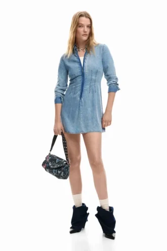 Slanke denimjurk