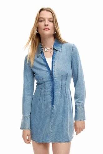 Slanke denimjurk