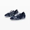 Sneakers met denim Patchwork