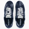 Sneakers met denim Patchwork