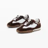 Sneakers van gecombineerd leer
