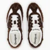 Sneakers van gecombineerd leer