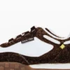 Sneakers van gecombineerd leer
