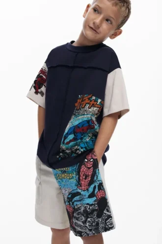 Spiderman™ T-shirt met stripmotief