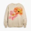 Sweatshirt met bloemenprint