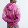 Sweatshirt met bloemenprint en rits