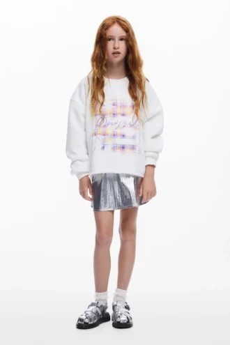 Sweatshirt met borduursel Desigual