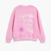 Sweatshirt met geborduurde zon