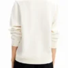 Sweatshirt met Imagotype-reliëf