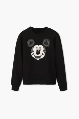 Sweatshirt met Mickey Mouse-gezicht