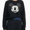 Sweatshirt met Mickey Mouse-gezicht