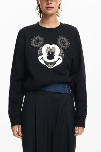 Sweatshirt met Mickey Mouse-gezicht