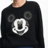 Sweatshirt met Mickey Mouse-gezicht
