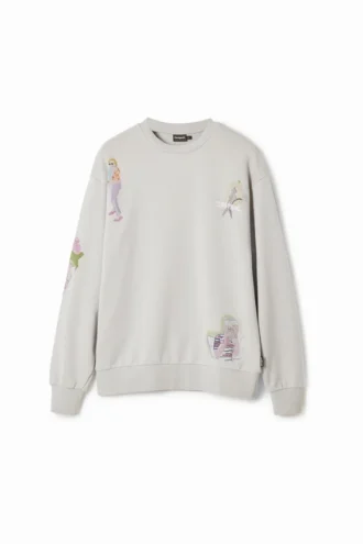 Sweatshirts met aquarelillustraties