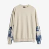 Sweatshirts met bedrukte mouwen