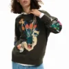 Sweatshirts met collage-print