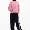 Sweatshirts met logo en kralen