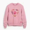 Sweatshirts met logo en kralen