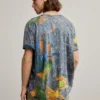 T-shirt met artistieke print